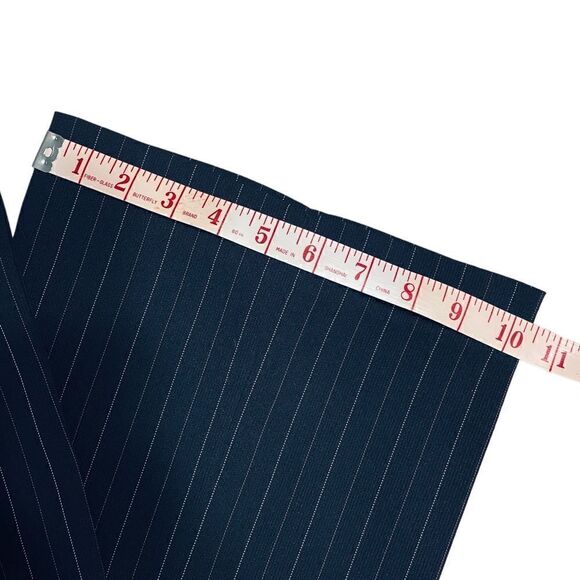 90s Rafaella Pinstripe Wide Leg, High Waist Dress Pants Trousers - Picture 10 of 13